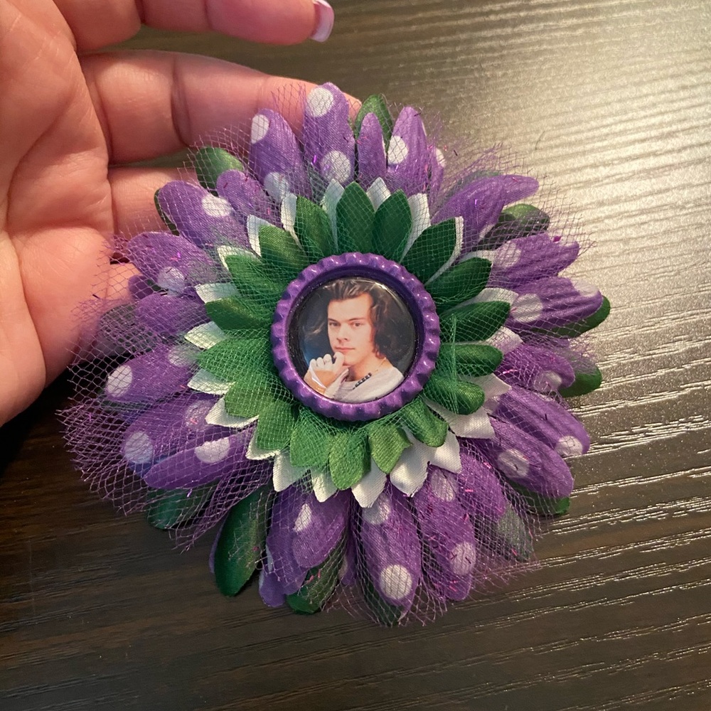 Harry hair flower